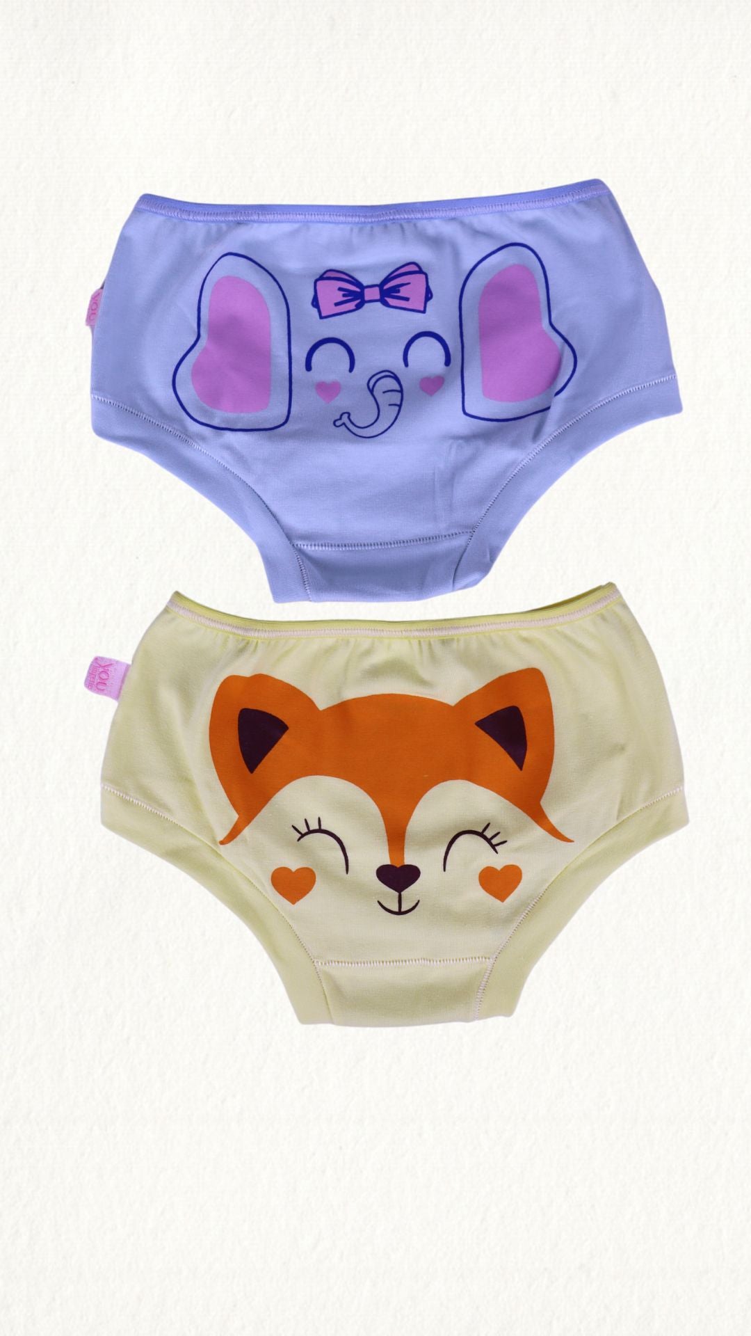 Kit 2 Calcinhas Baby Cotton Com Silk
