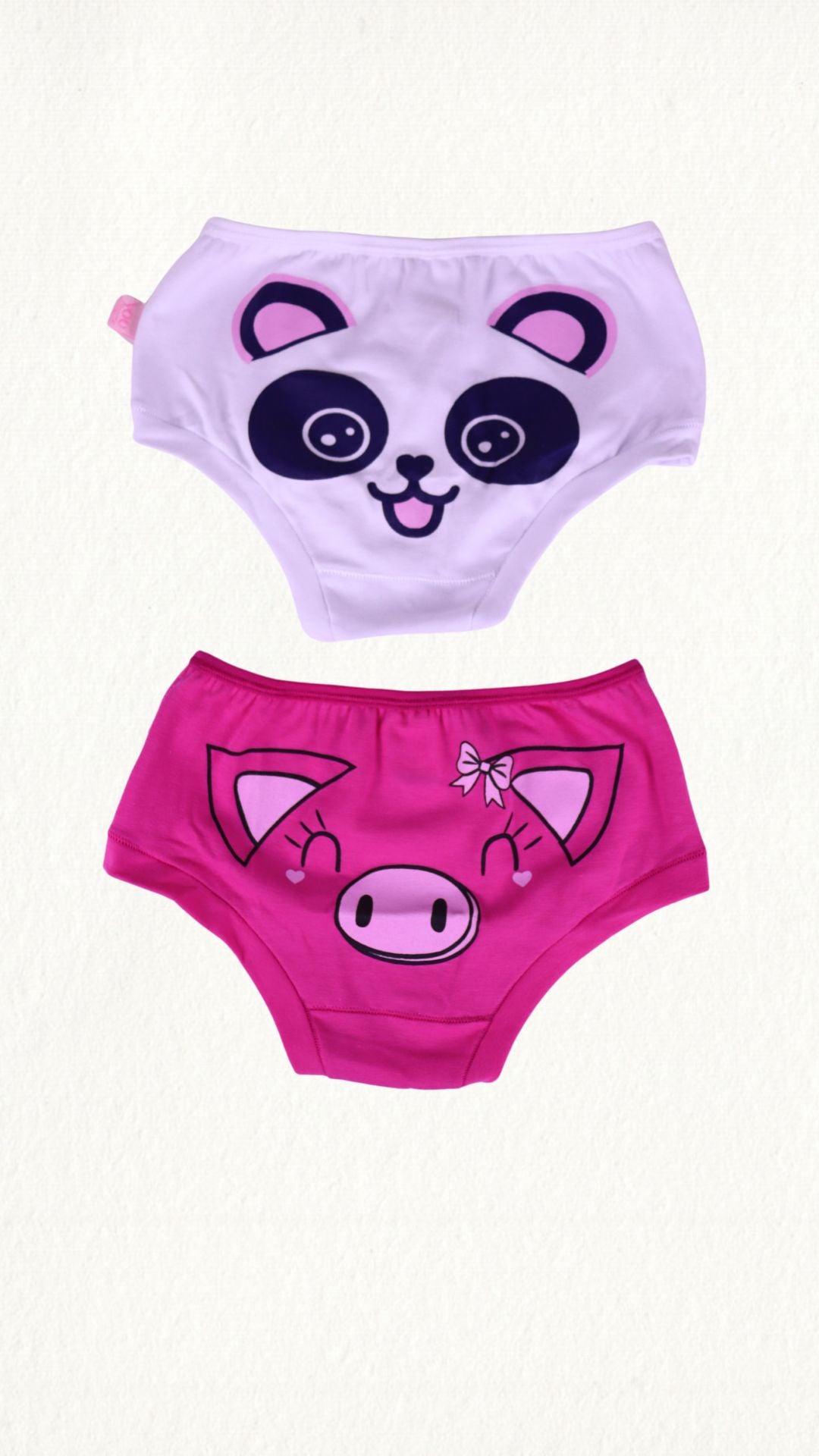 Kit 2 Calcinhas Baby Cotton Com Silk