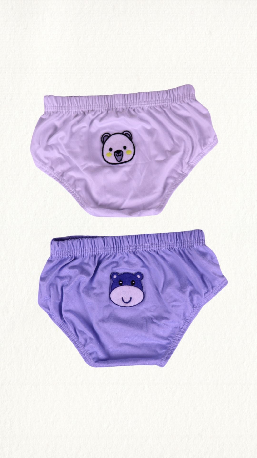 Kit 2 Cuecas Slip Baby Aveludada
