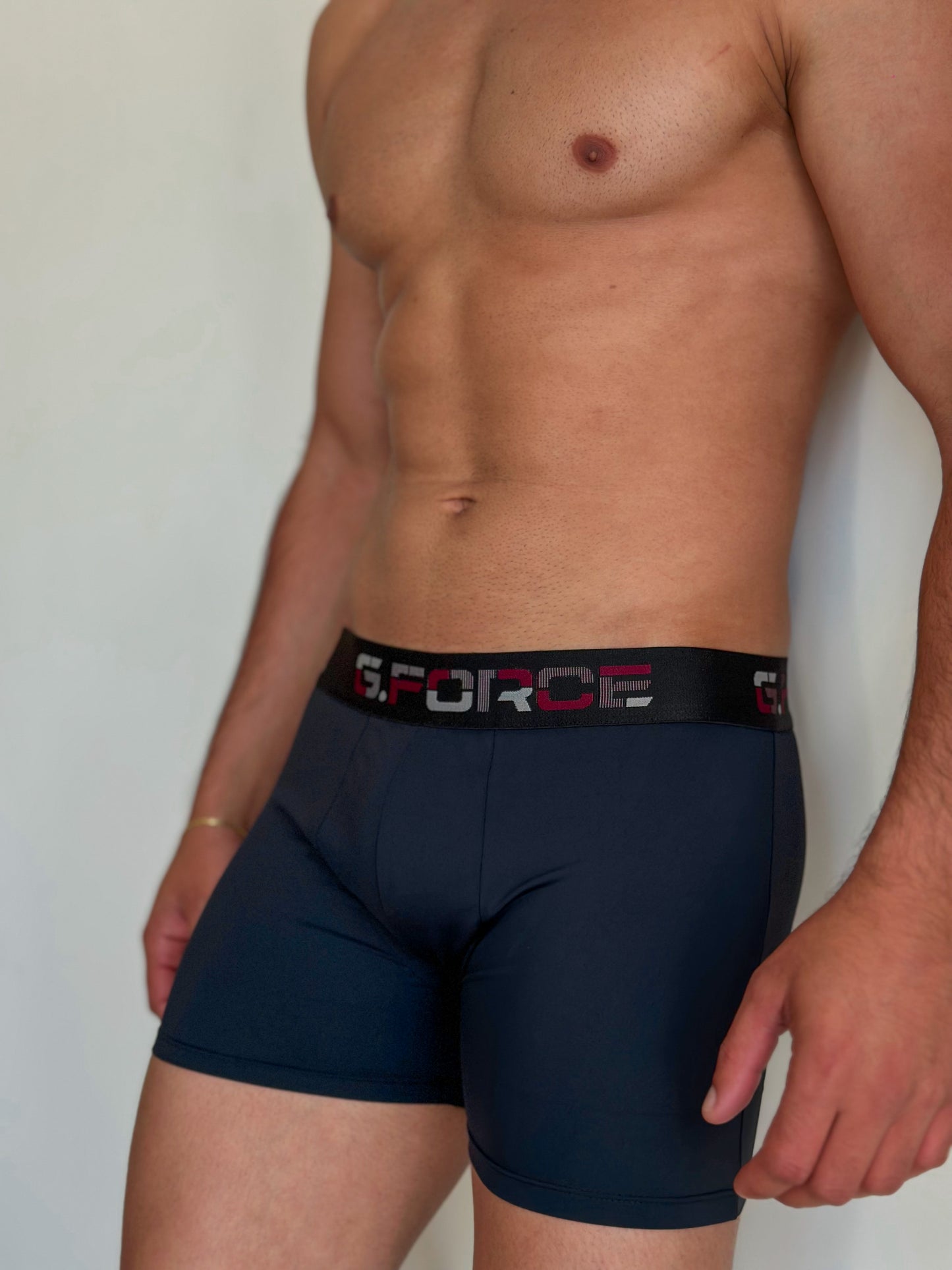 Kit 3 Cuecas Boxer G.Force Microfibra Com Bojo - Gell Store