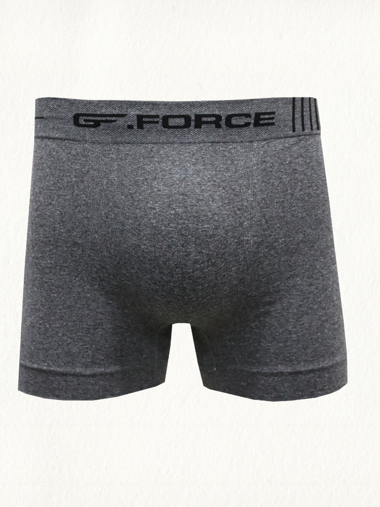 Cueca Boxer G.Force Mescla Sem Costura Elástico Diversas Cores - Gell Store