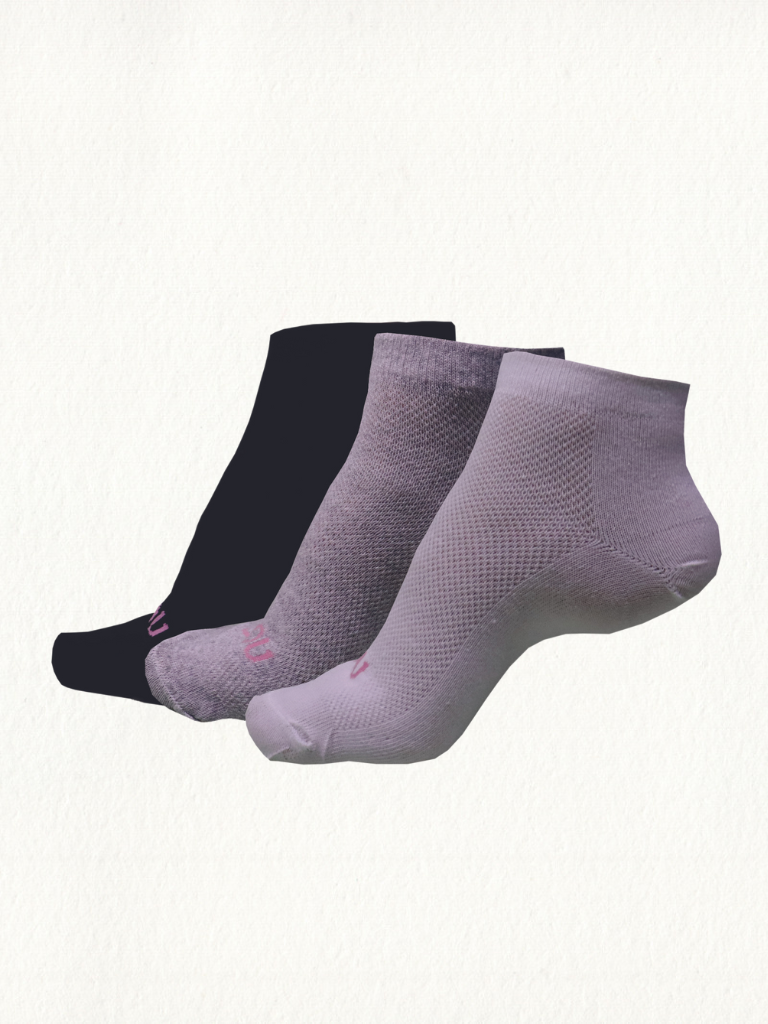 Kit 3 Meias Sapatilha You Sortida - Gell Store