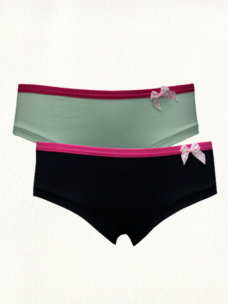 Kit 2 Calcinhas Caleçon Jovem Cotton - Gell Store