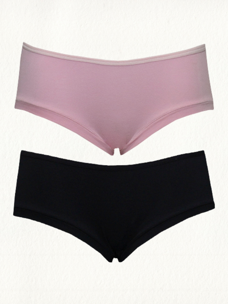 Kit 2 Calcinhas Caleçon Cotton Strech - Gell Store