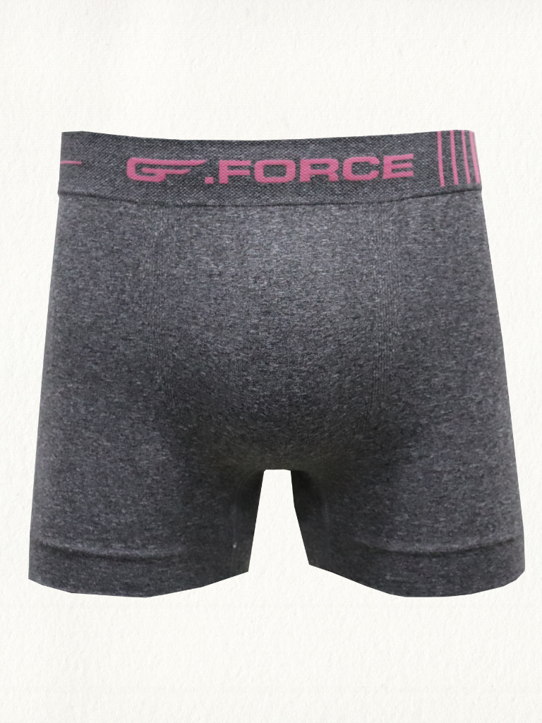 Cueca Boxer G.Force Mescla Sem Costura Elástico Diversas Cores - Gell Store