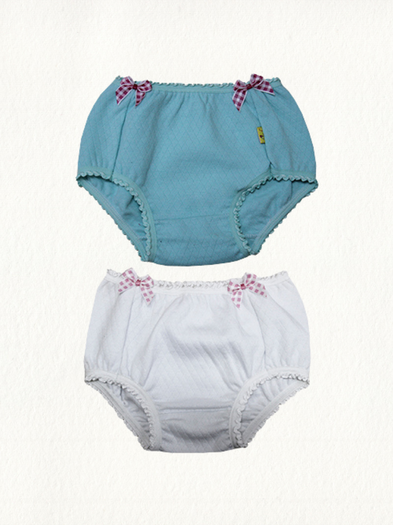 Kit 2 Calcinhas Baby Algodão - Gell Store