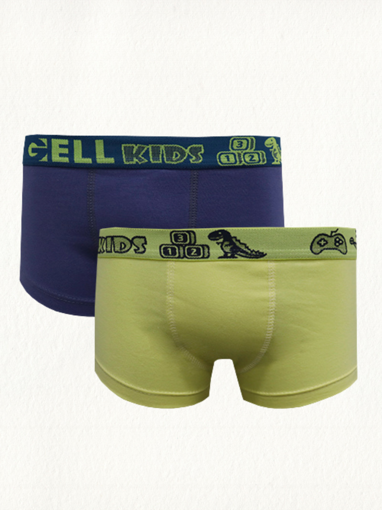 Kit 2 Cuecas Sunga Kids Cotton - Gell Store