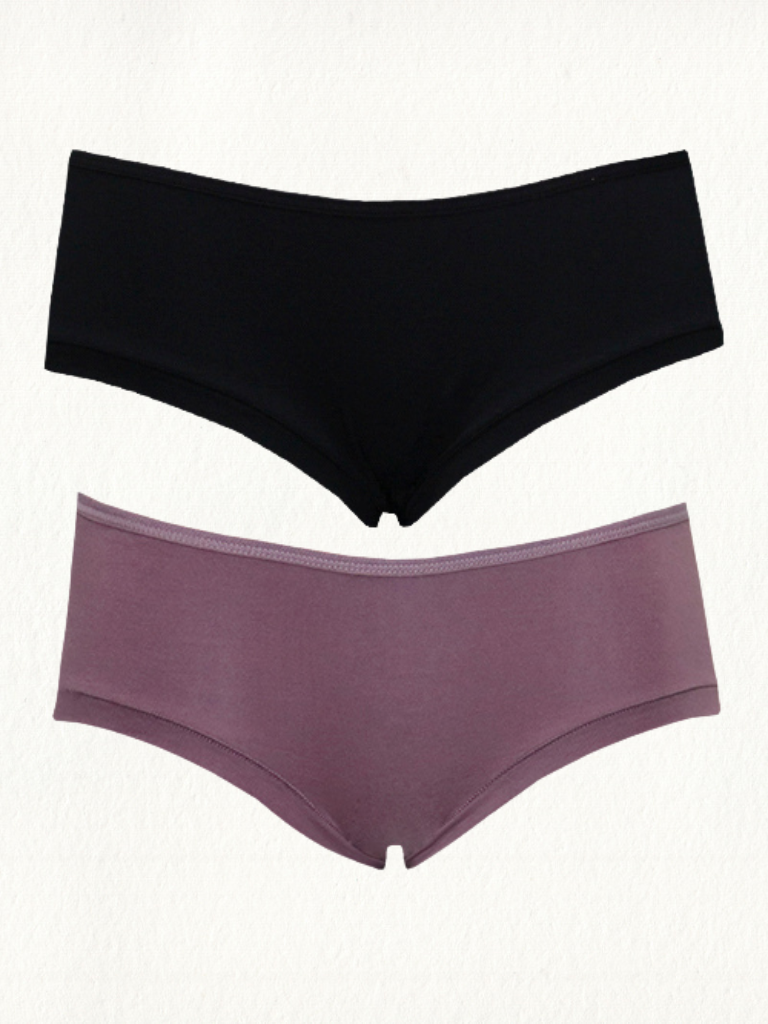 Kit 2 Calcinhas Caleçon Cotton Strech - Gell Store