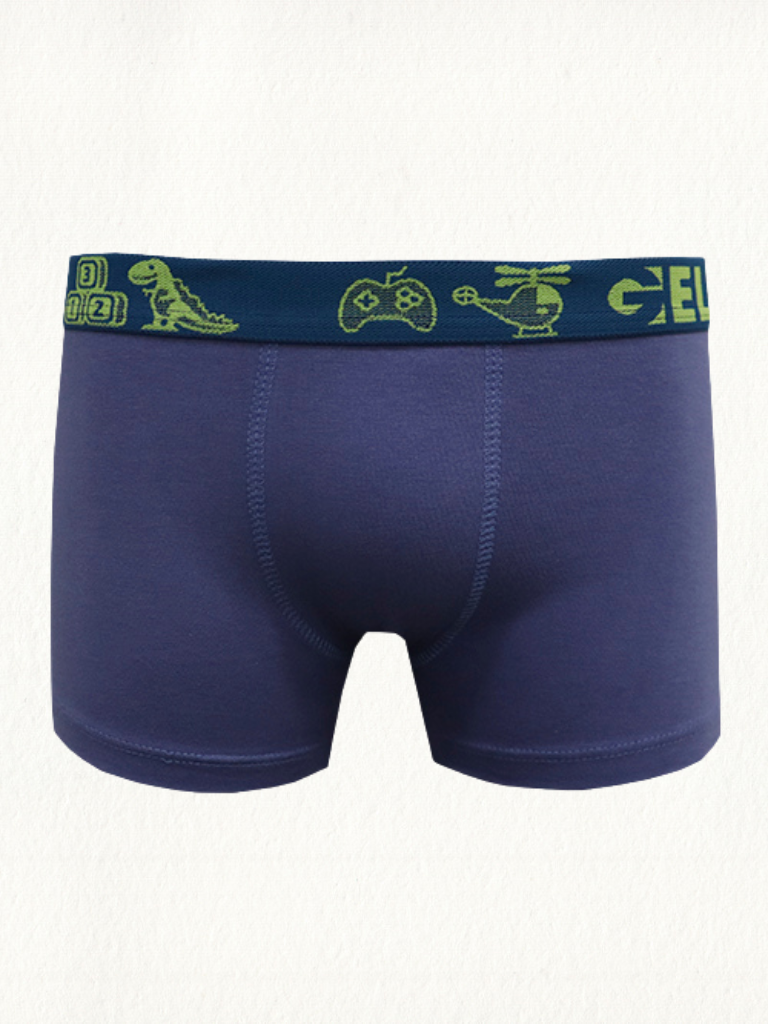 Cueca Boxer Kids Cotton - Gell Store