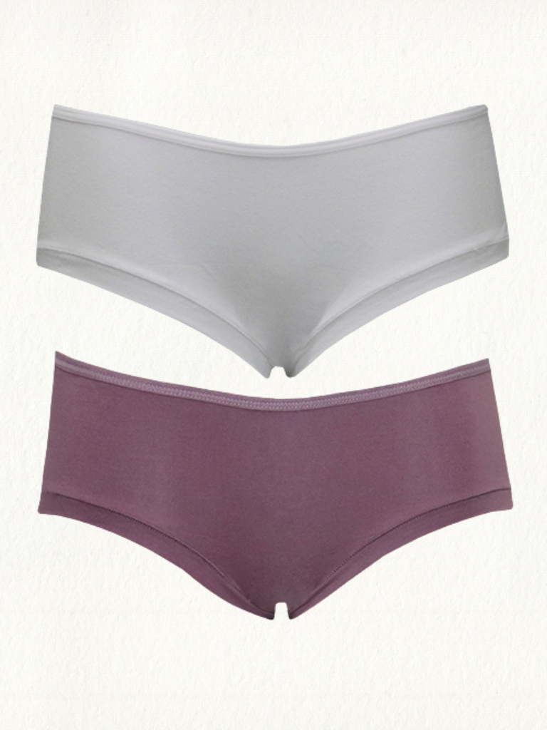 Kit 2 Calcinhas Caleçon Cotton Strech - Gell Store