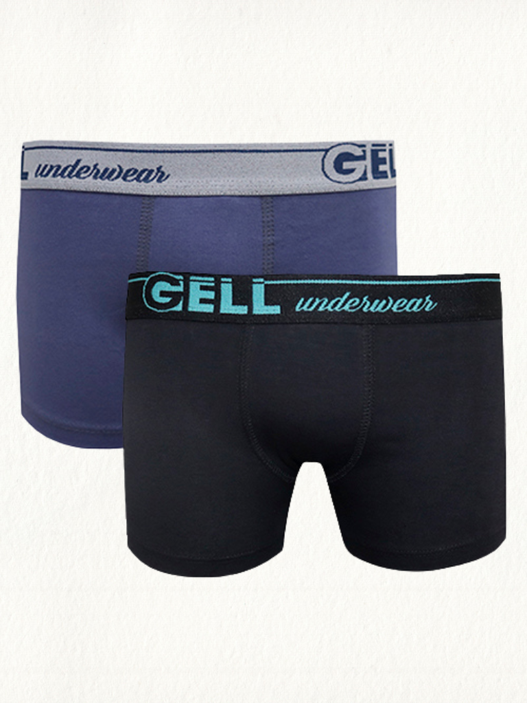 Kit 2 Cuecas Boxer Kids Cotton - Gell Store