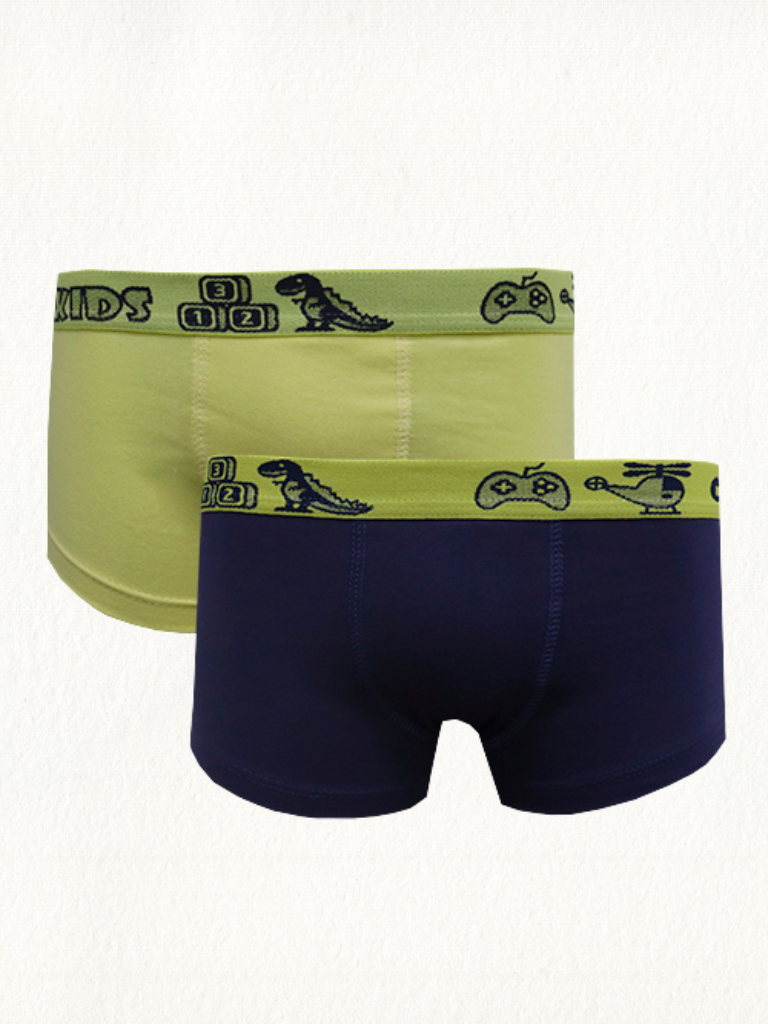 Kit 2 Cuecas Sunga Kids Cotton - Gell Store