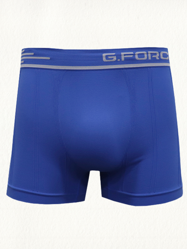 Cueca Boxer G.Force Sem Costura Elástico Listra Simples - Gell Store