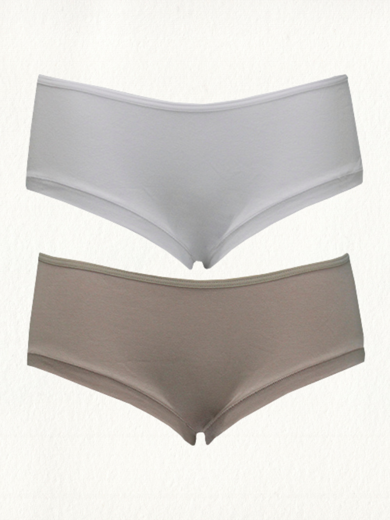 Kit 2 Calcinhas Caleçon Cotton Strech - Gell Store