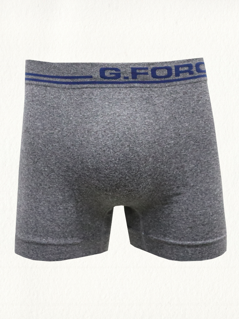 Cueca Boxer G.Force Mescla Sem Costura Elástico Diversas Cores - Gell Store