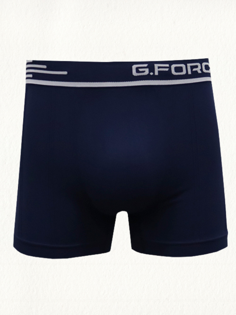 Cueca Boxer G.Force Sem Costura Elástico Listra Simples - Gell Store