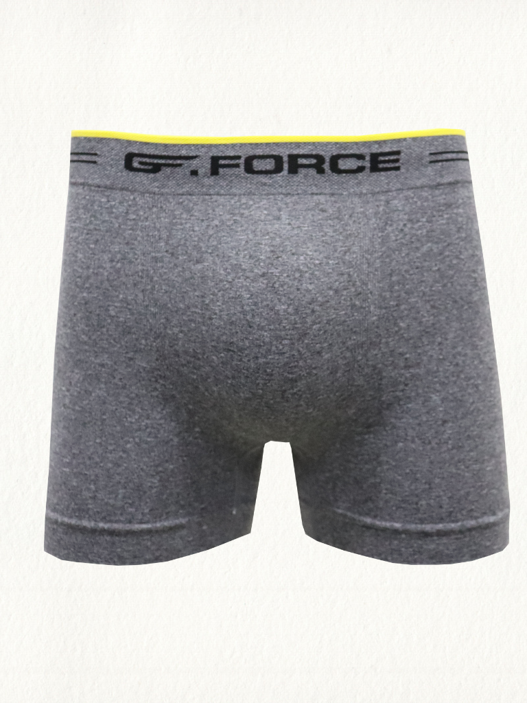 Cueca Boxer G.Force Mescla Sem Costura Elástico Diversas Cores - Gell Store
