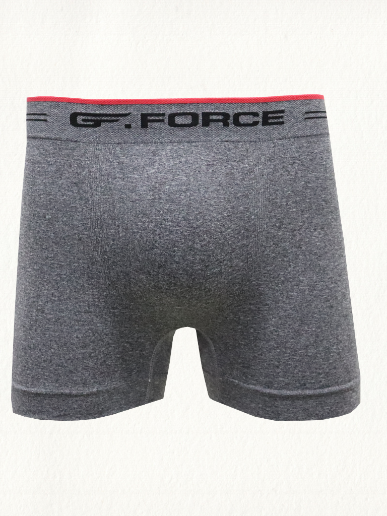 Cueca Boxer G.Force Mescla Sem Costura Elástico Diversas Cores - Gell Store