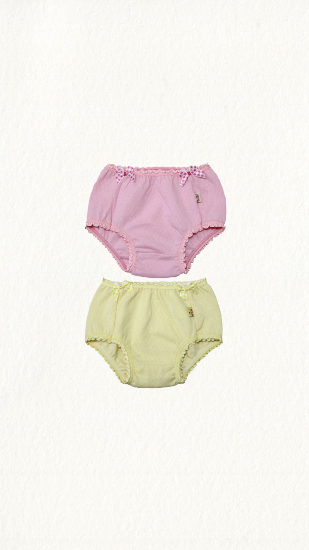 Kit 2 Calcinhas Baby Algodão - Gell Store