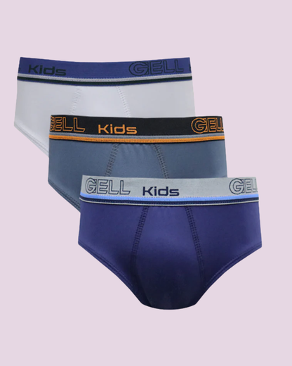 Kit 3 Cuecas Slip Kids Microfibra