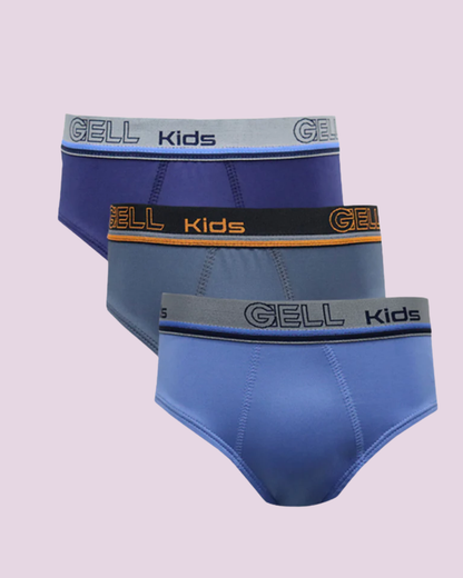 Kit 3 Cuecas Slip Kids Microfibra