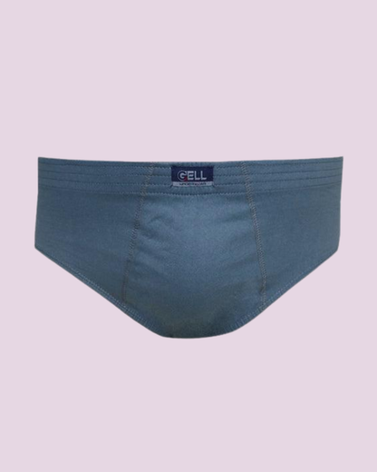 Cueca Slip Plus Size Algodão Elástico Embutido