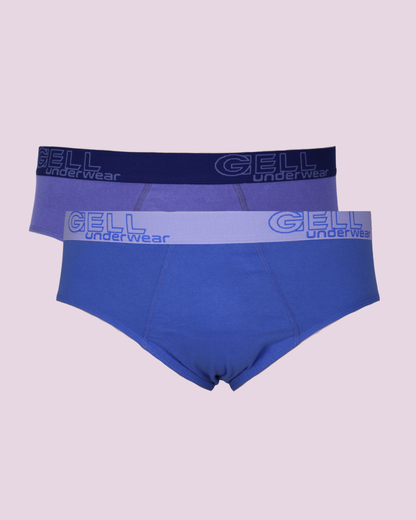 Kit 2 Cuecas Slip Plus Size Algodão