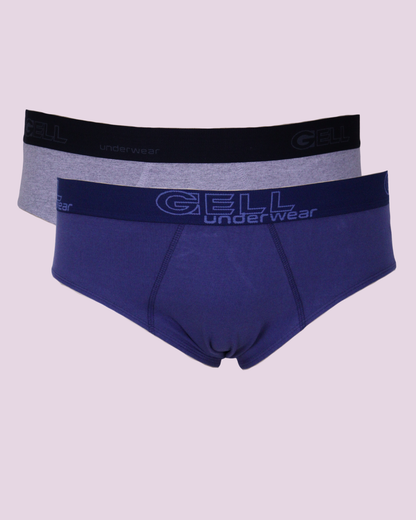 Kit 2 Cuecas Slip Plus Size Algodão