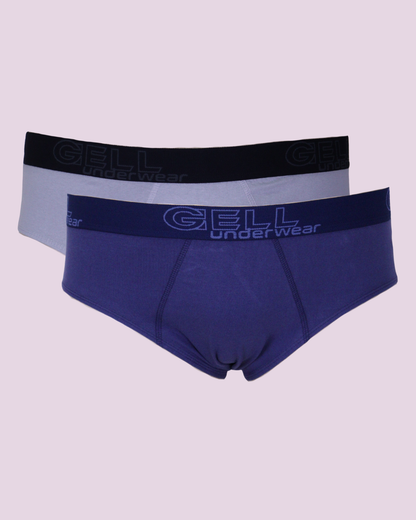 Kit 2 Cuecas Slip Plus Size Algodão
