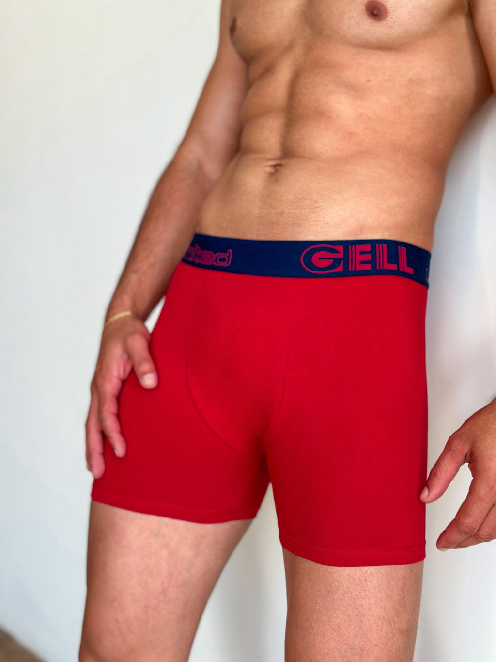 Cueca Boxer Cotton Gancho Maior - Gell Store
