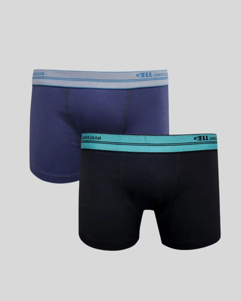 Kit 2 Cuecas Boxer Jovem Cotton