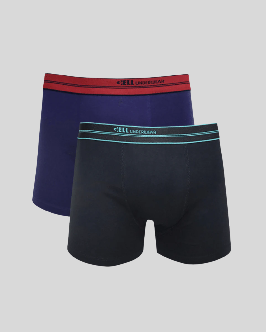 Kit 2 Cuecas Boxer Cotton