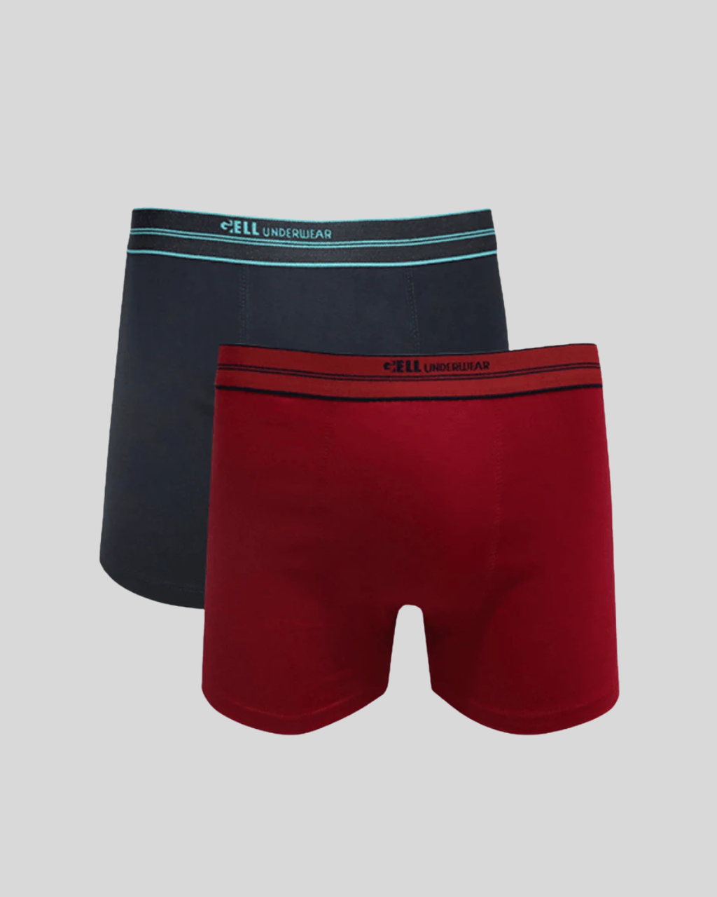 Kit 2 Cuecas Boxer Cotton