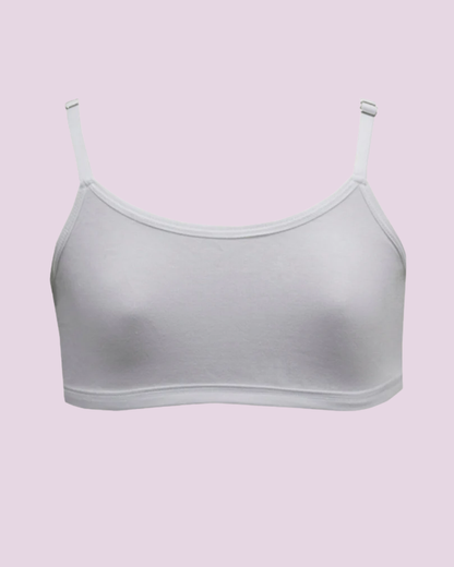 Top Jovem Cotton Com Alça Regulável
