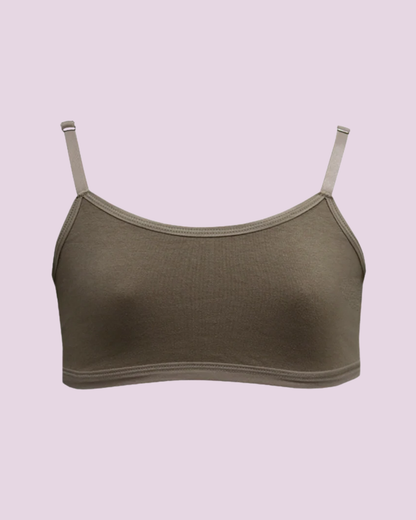 Top Jovem Cotton Com Alça Regulável