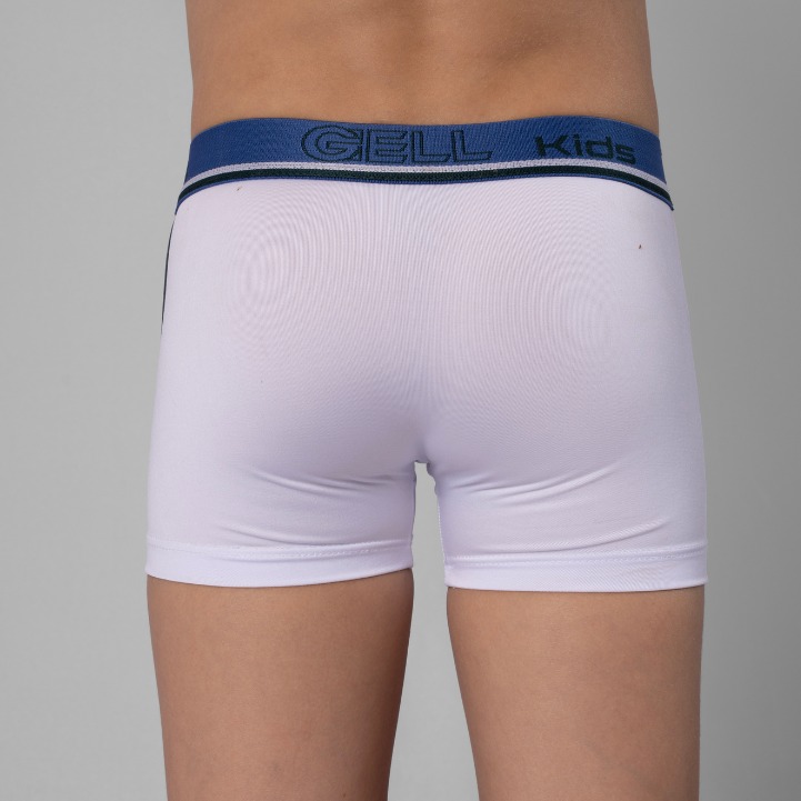 Kit 3 Cuecas Boxer Kids Microfibra Com Bojo E Viés Único