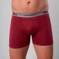 Kit 3 Cuecas Boxer Viscolycra Com Bojo