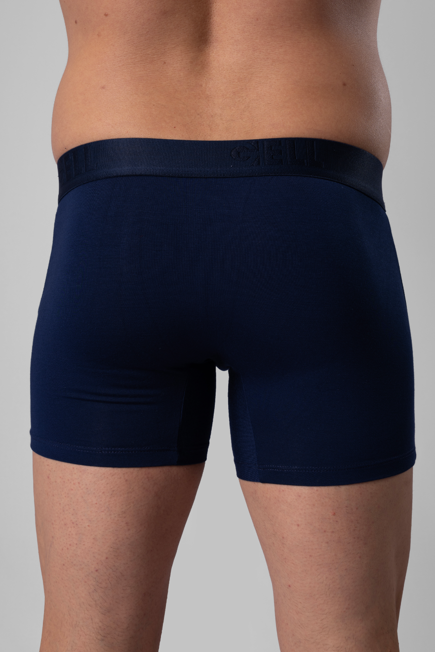 Cueca Boxer Viscolycra Com Bojo Fundo Anatômico