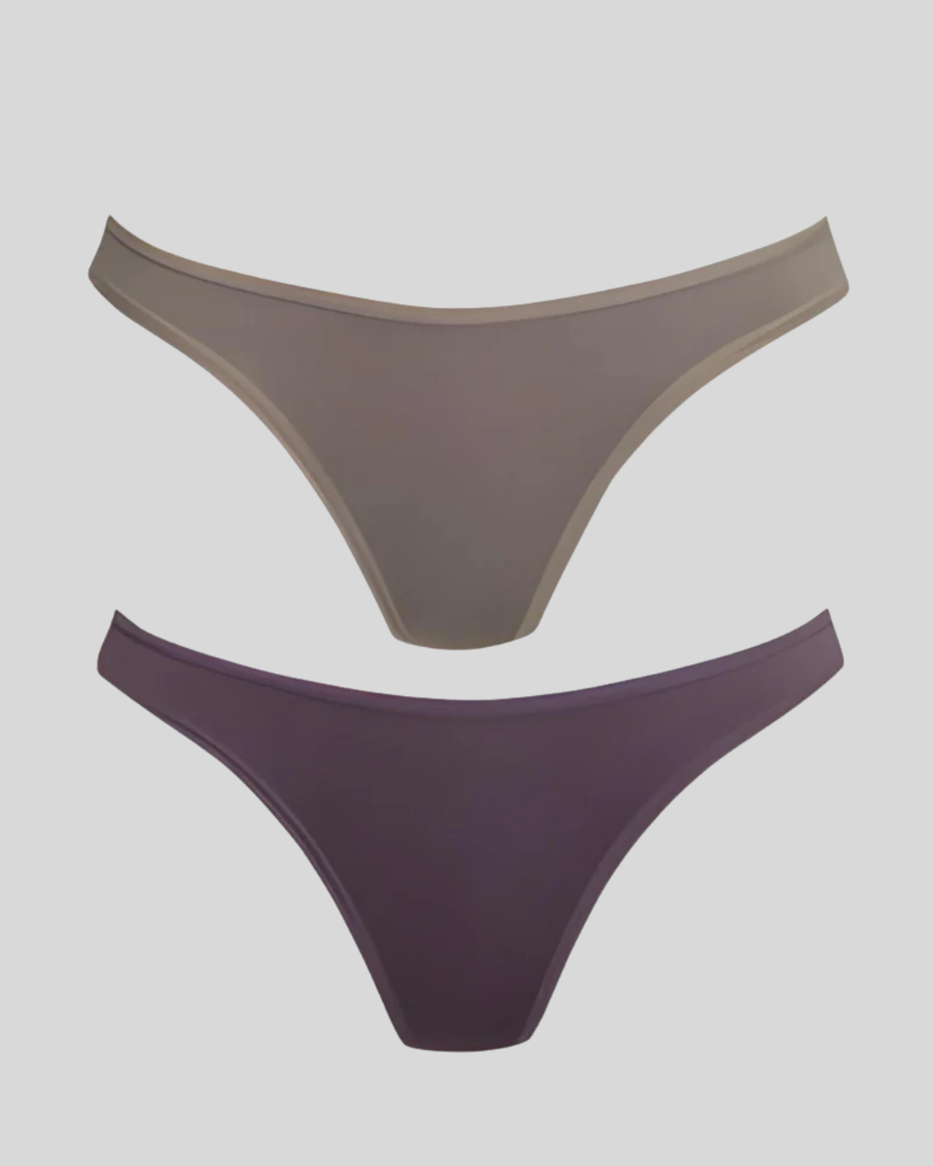 Kit 2 Calcinhas Tanga Basic Microfibra