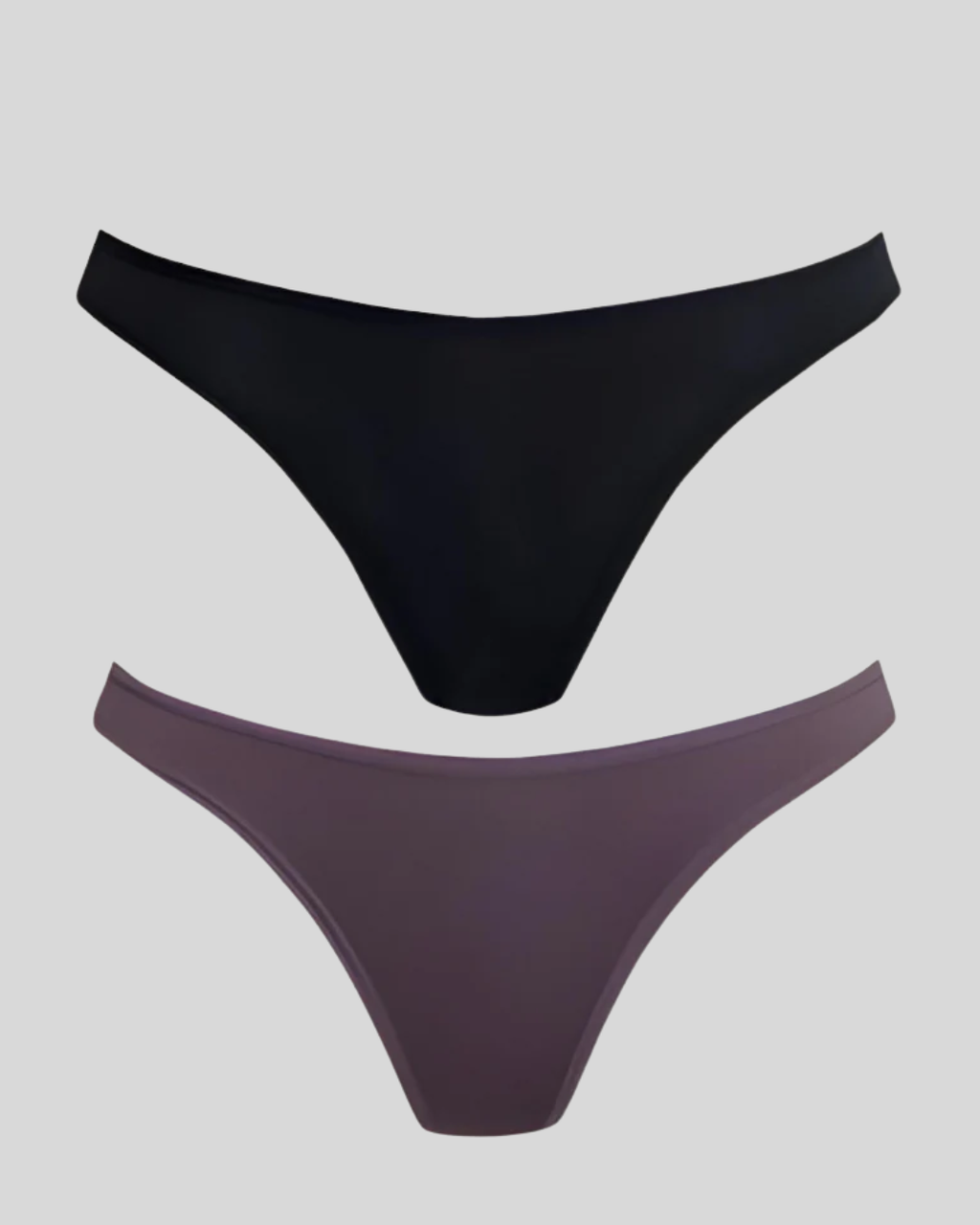 Kit 2 Calcinhas Tanga Basic Microfibra