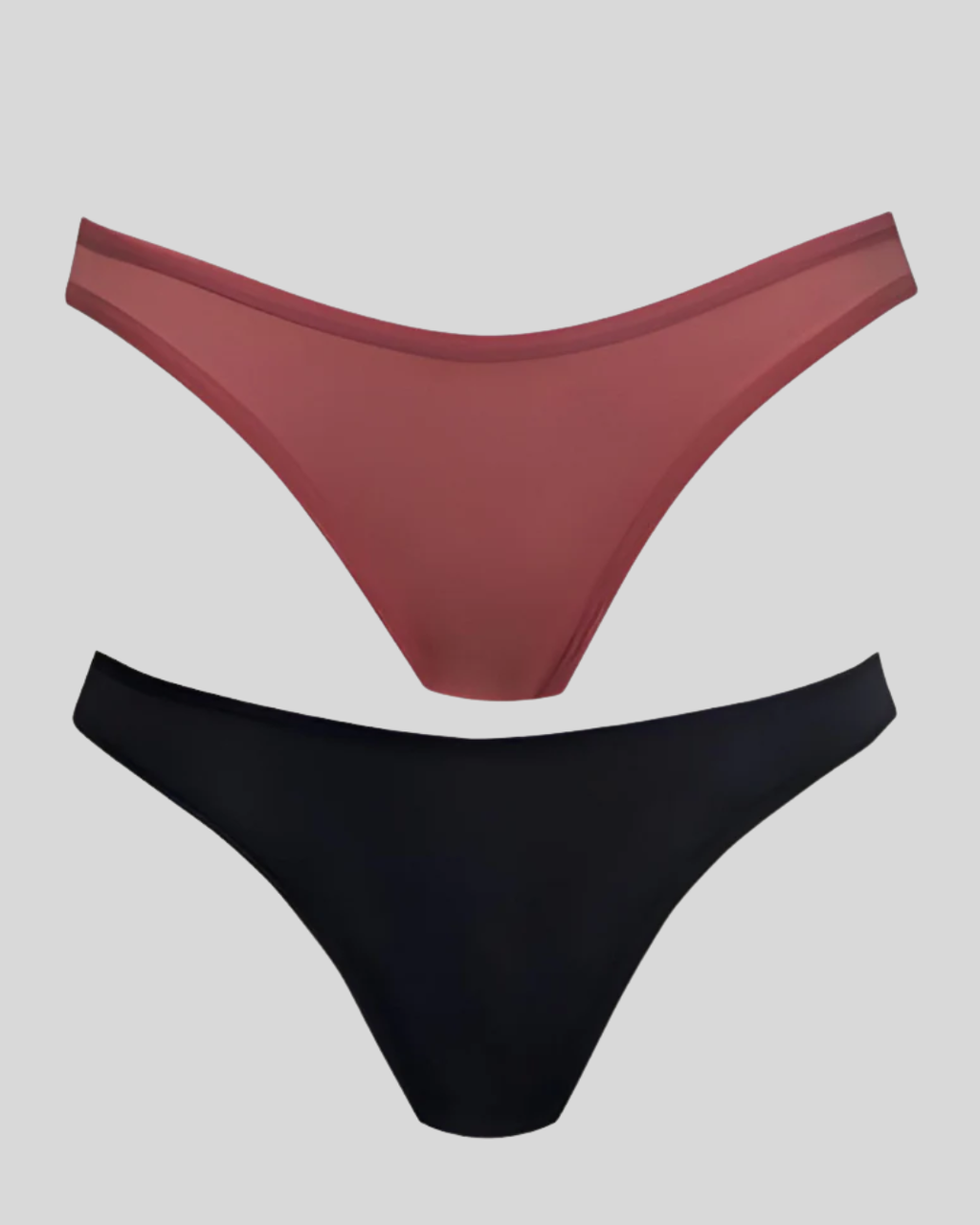 Kit 2 Calcinhas Tanga Basic Microfibra