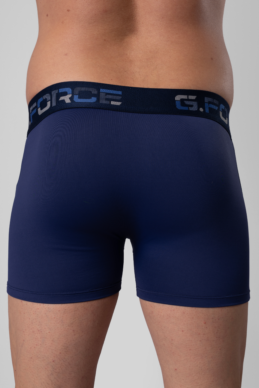 Kit 3 Cuecas Boxer G.Force Microfibra Com Bojo