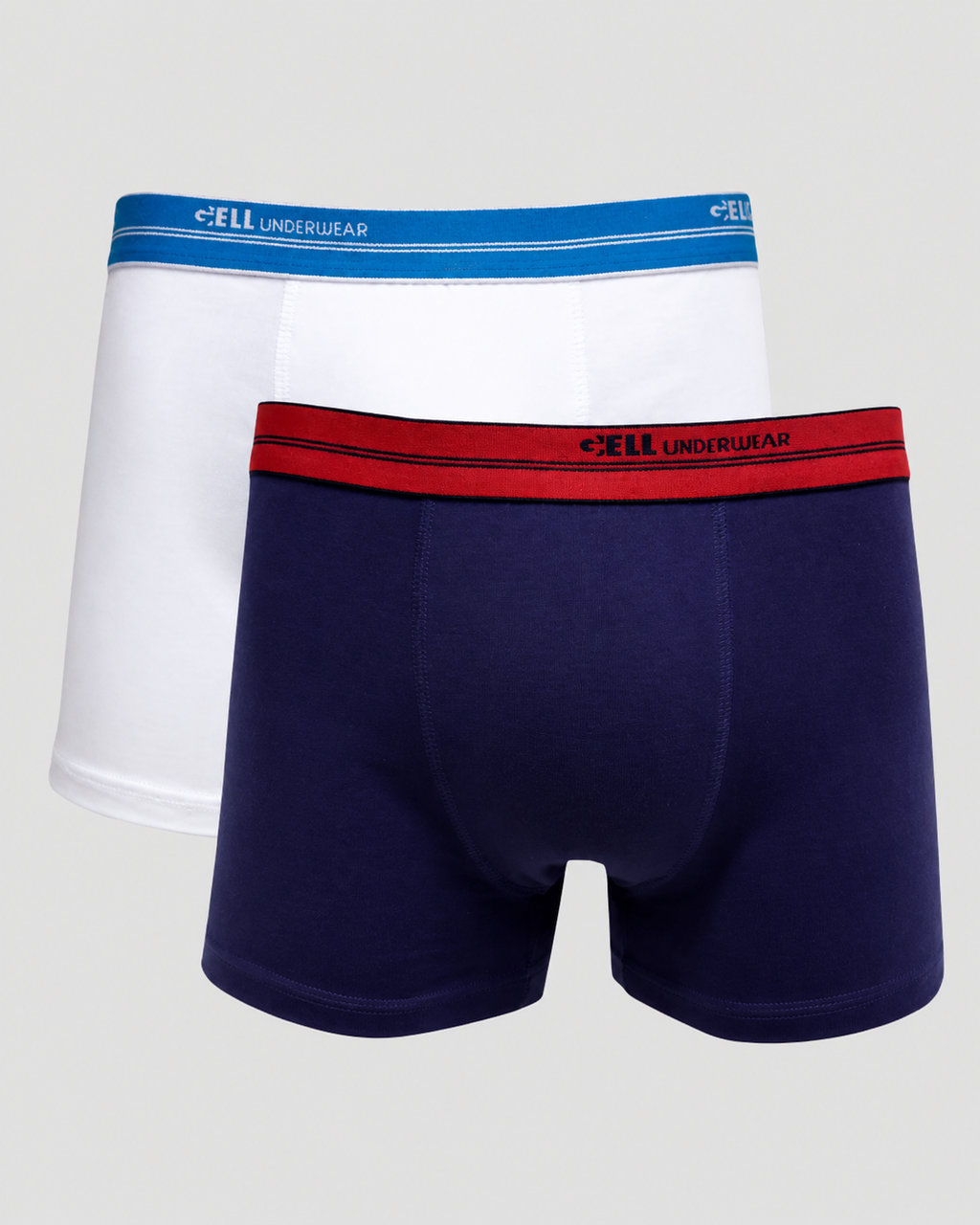 Kit 2 Cuecas Boxer Cotton