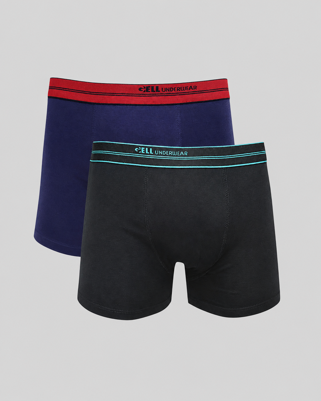 Kit 2 Cuecas Boxer Cotton