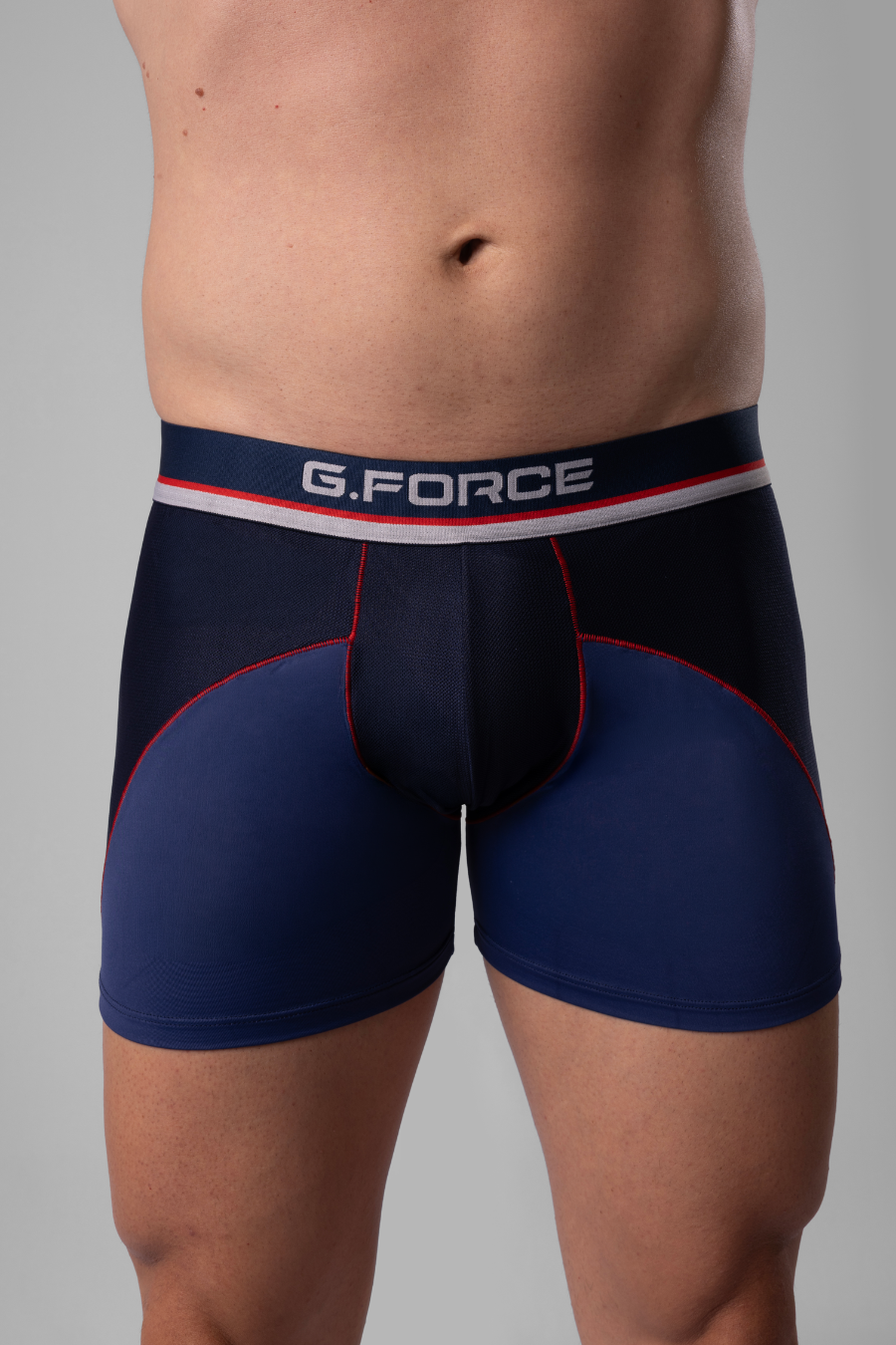 Cueca Boxer G.Force Microfibra Com Bojo E Recortes
