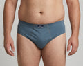 Kit 2 Cuecas Slip Plus Size Algodão Elástico Embutido
