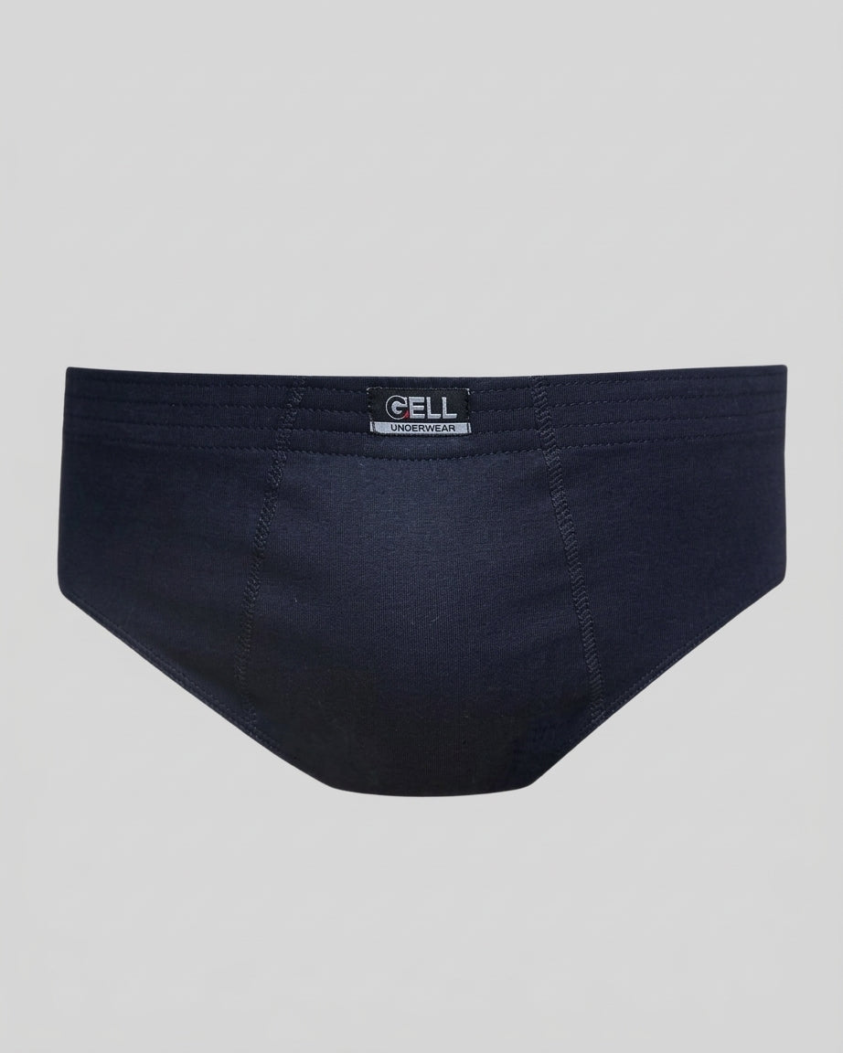 Cueca Slip Plus Size Algodão Elástico Embutido