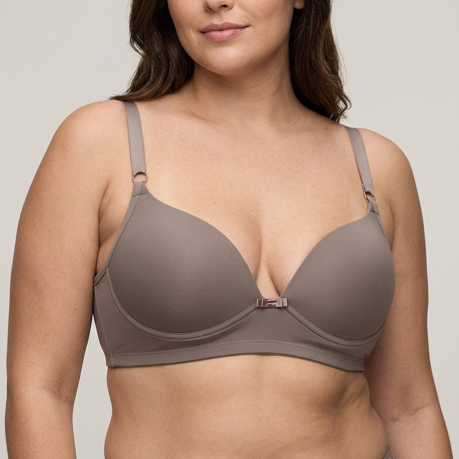 Sutiã De Base Plus Size Microfibra