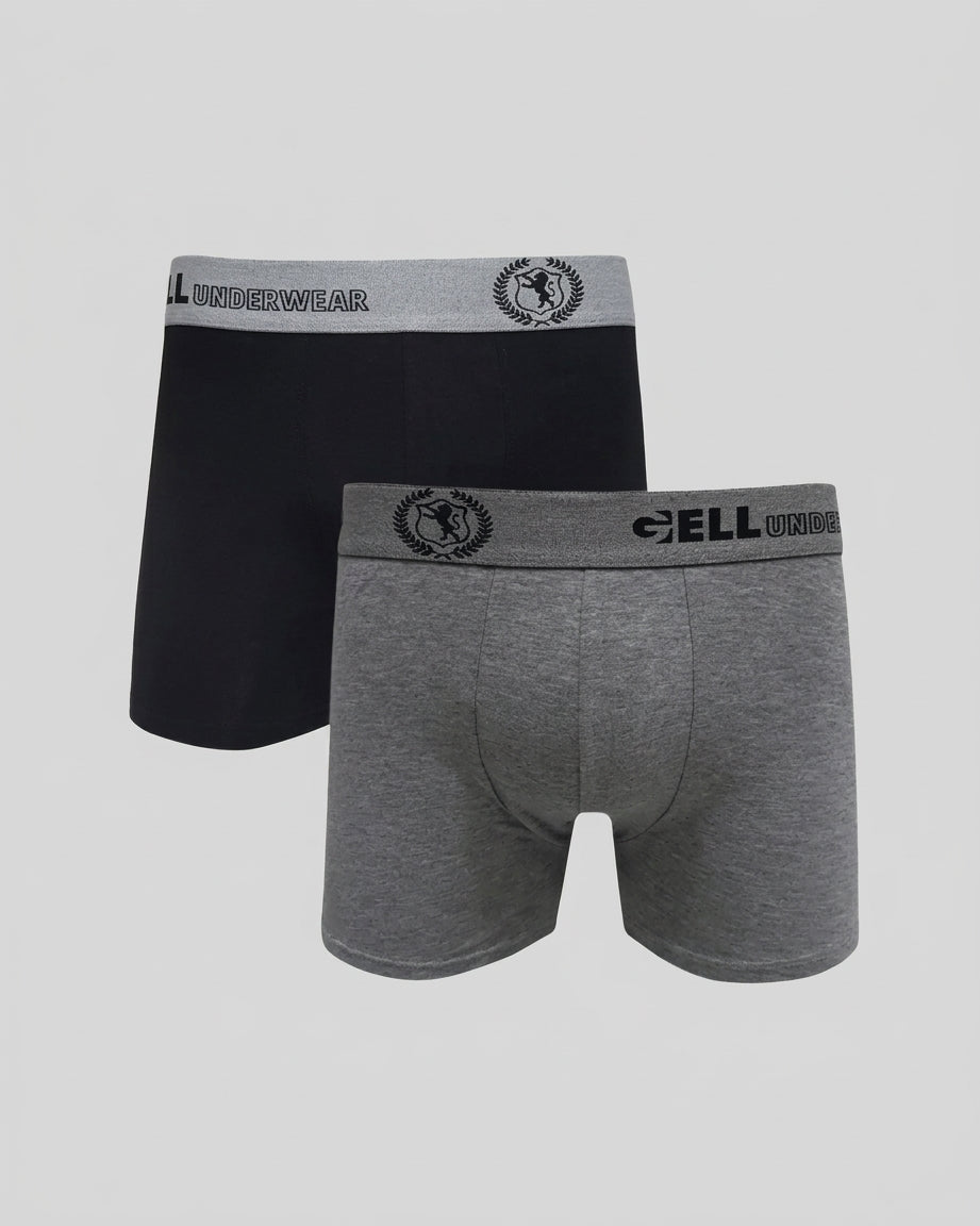Kit 2 Cuecas Boxer Viscolycra Com Bojo