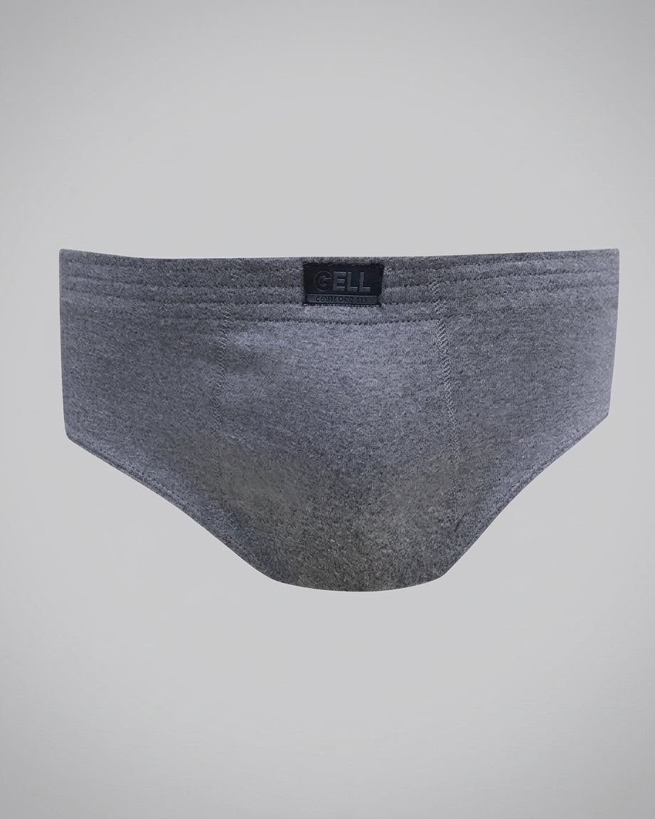 Cueca Slip Plus Size Algodão Elástico Embutido